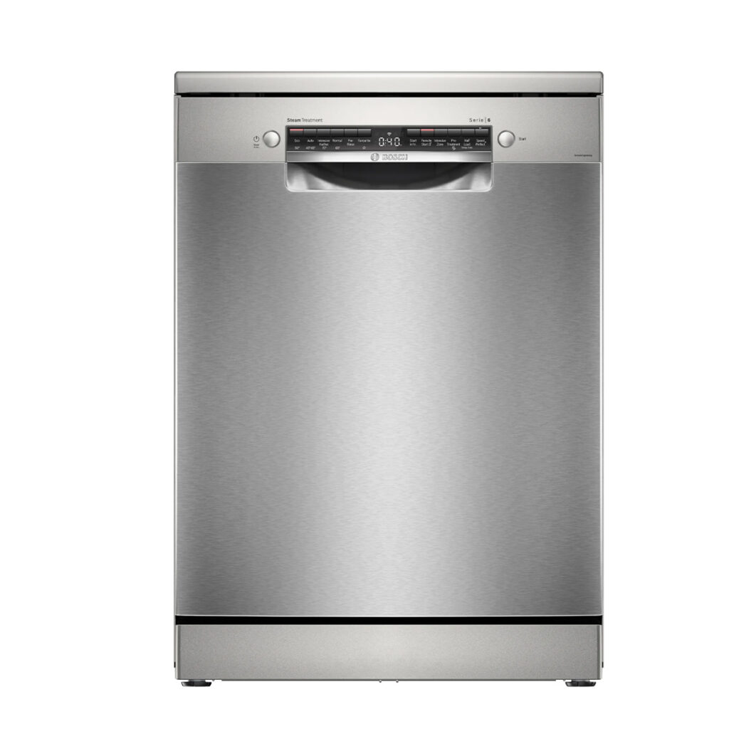 Bosch 15 Place Settings Series 6 Dishwasher (SMS6HMI00I, Brushed steel anti-fingerprint)