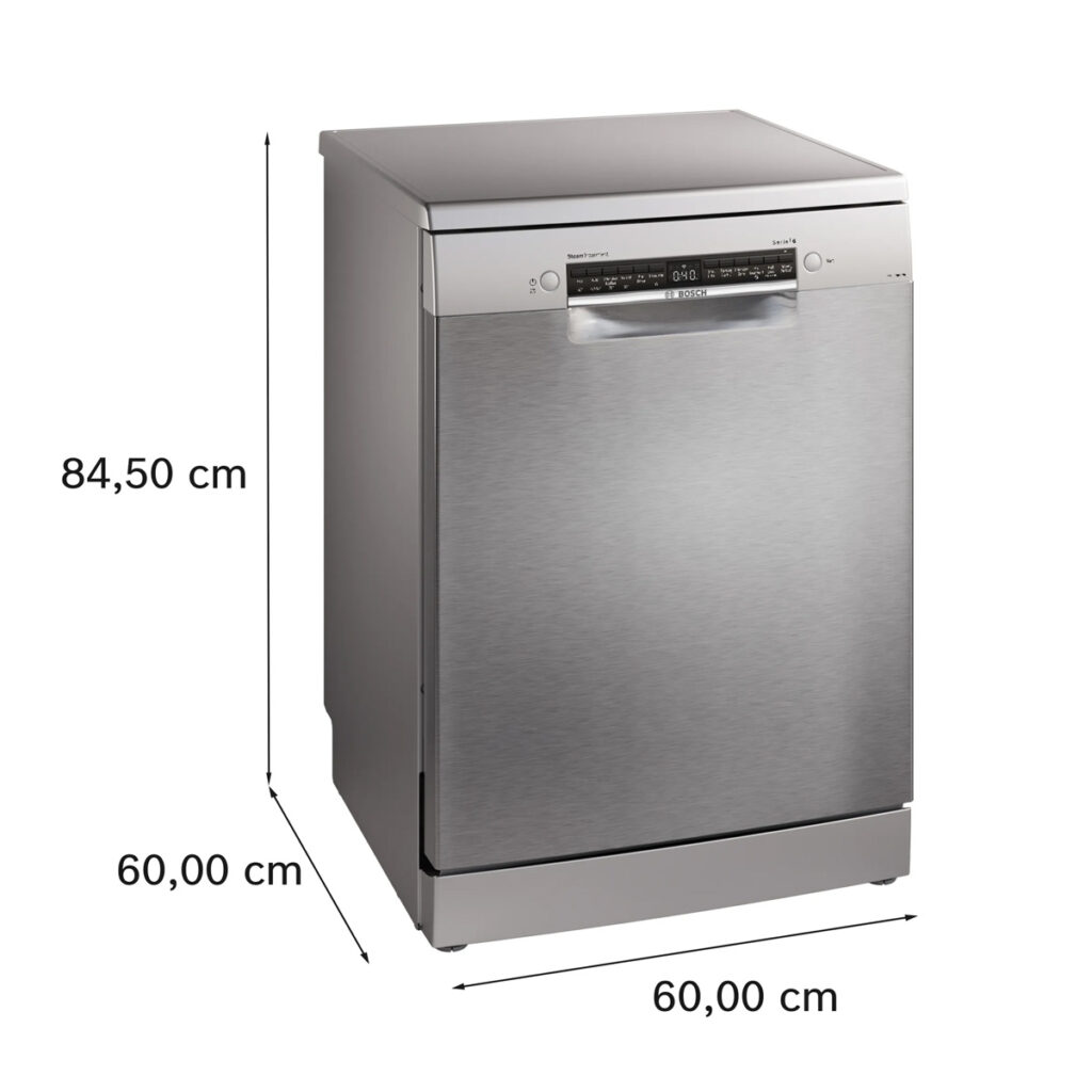 Bosch 15 Place Settings Series 6 Dishwasher (SMS6HMI00I, Brushed steel anti-fingerprint)