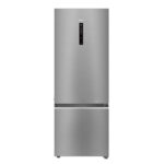 Haier 325L 2 Star Bottom Mounted Frost Free Double Door Refrigerator (HRB-3752BIS-P, Inox Steel)
