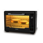 Philips Digital 55L Oven Toast Grill with Opti Temp Technology (HD6977/00, Black)