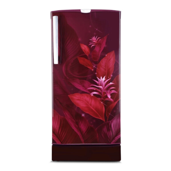 Godrej 185L 5Star Direct Cool Single Door Refrigerator (RD EDGEPRO 210E TAI, Glaze Wine)