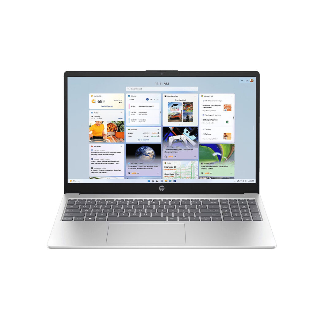 HP Laptop 39.6 cm (15.6) 15-fd0220TU (Silver)