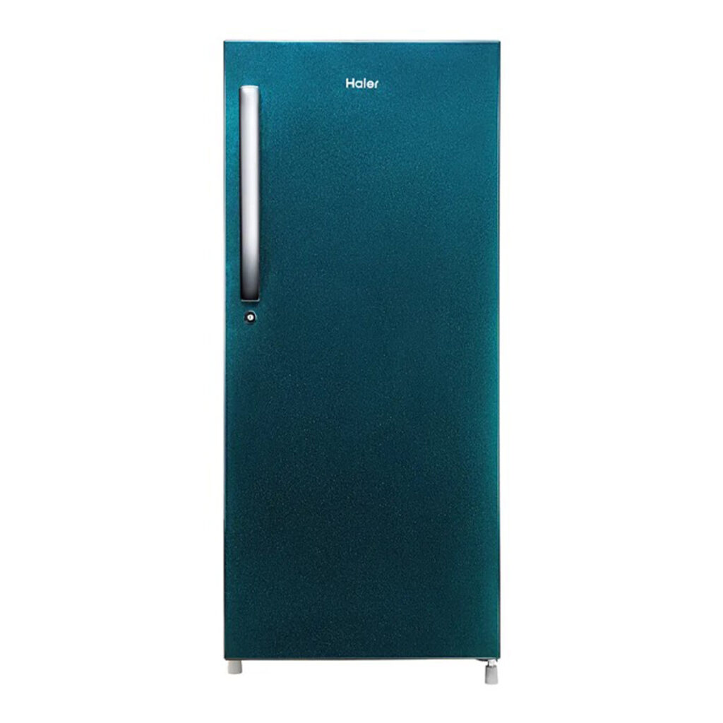 Haier 190L 3 Star Direct Cool Single Door Refrigerator (HRD-2103BSB-P, Sparkle Blue)