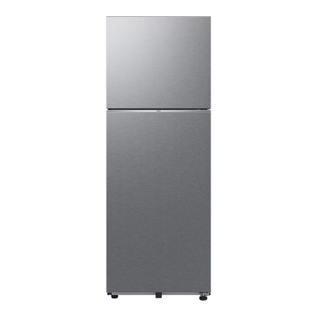 Samsung 330 L 3 Star Bespoke AI Double Door Refrigerator (RT34DG5A4DSL, Real Stainless)