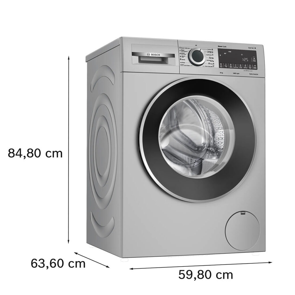 BOSCH 8 kg Fully Automatic Front Load washing machine,1400 Rpm (Series 4,WGA2341SIN)