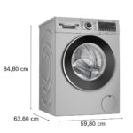 BOSCH 8 kg Fully Automatic Front Load washing machine,1400 Rpm (Series 4,WGA2341SIN)