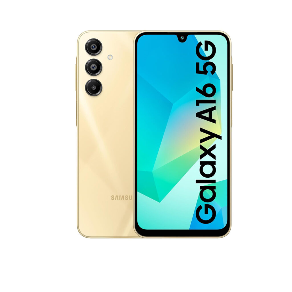 Samsung Galaxy A16 5G ( 6GB RAM,128 GB Storage ,Gold)