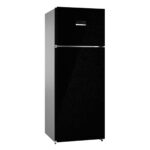 Bosch 358L 2 Star Series 4 Convertible Frost Free Double Door Refrigerator (CTC35K22NI, Black)