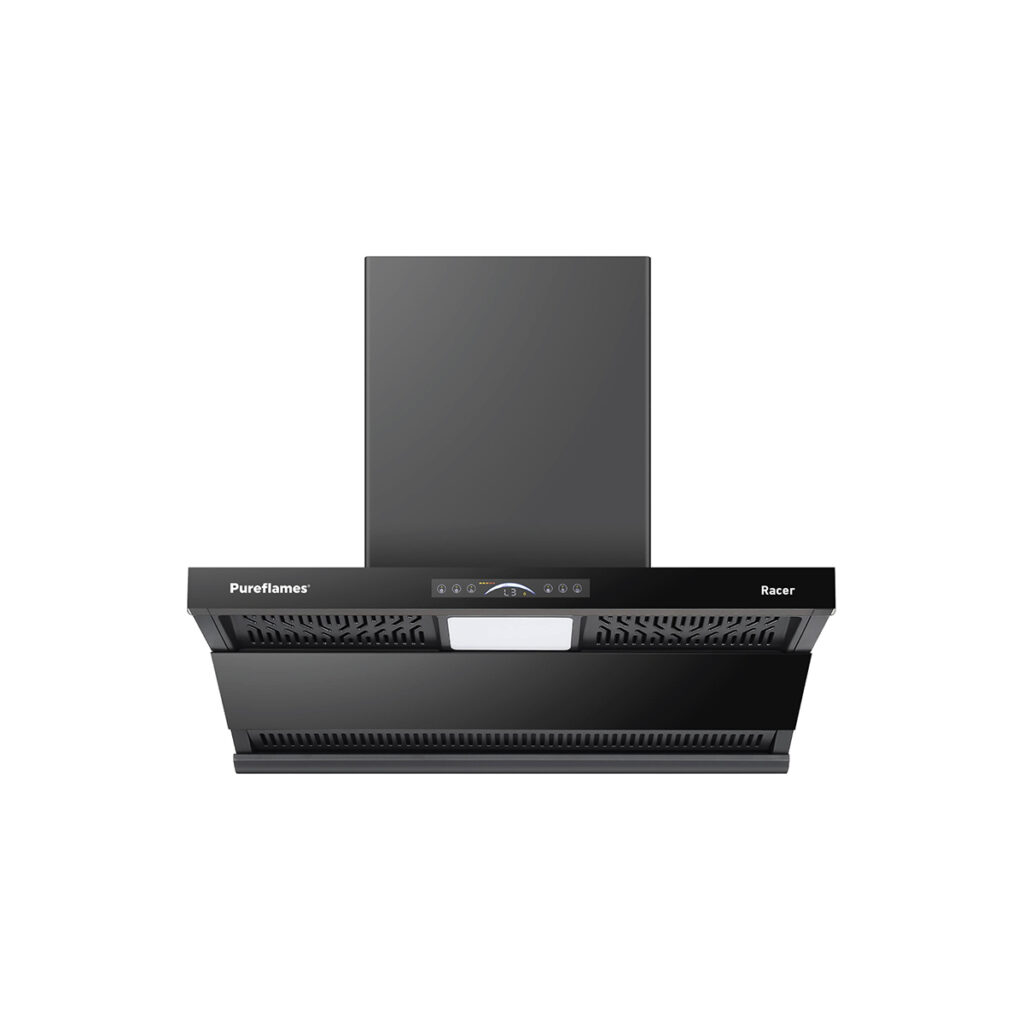 Pureflames RACER 90cm Chimney (Black)