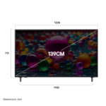 LG 139cm (55 Inch) 4K UHD AI Smart Led TV with α7 AI Processor Gen8, Filmmaker Mode with Dolby Atmos (55UA82506LA)