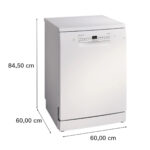 Bosch 14 Place Settings Series 6 Dishwasher (SMS6IKW01I, White)