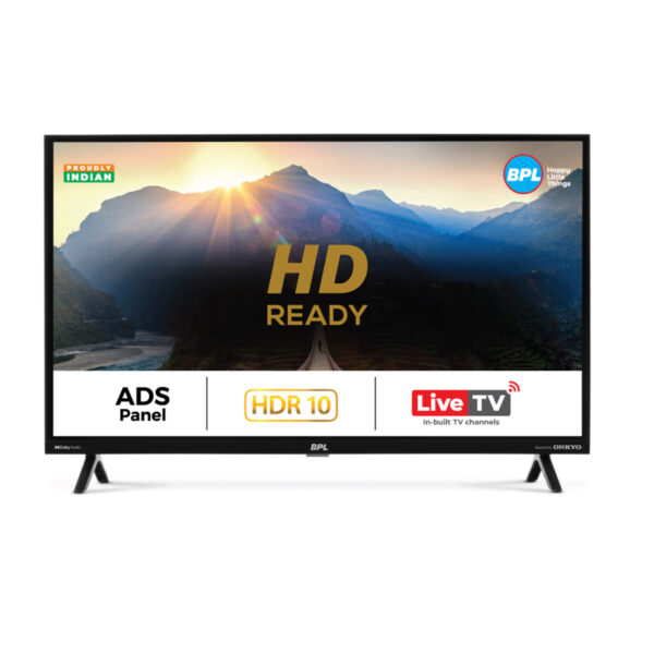 BPL 80cm (32 Inches) HD Ready Smart TV (32HF2300, Black)