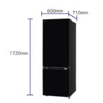 LG 340L 3 Star Bottom Freezer Refrigerator, Door Cooling, Wi-Fi Convertible ( GL-B382EBMX,Black Mirror)