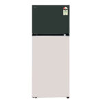 LG 398L 2 Star Double Door Refrigerator Objet Collection, Auto Smart Connect (GL-S422SETY,Emerald Green Tango)