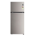 LG 398 L 2 Star Convertible Double Door Refrigerator with Smart Diagnosis and Smart Inverter Compressor (GL-S422SUSY, Urban Steel)