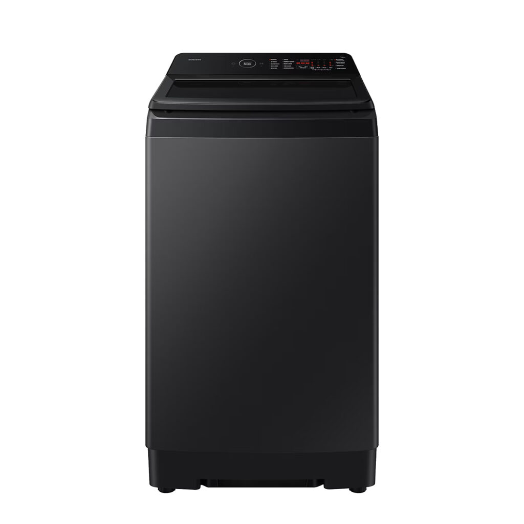 Samsung 8.0 kg 5 Star Fully Automatic Top Load Washing Machine with AI Wash and Super Speed WITH WiFi (WA80F08S2BTL, Black Caviar)