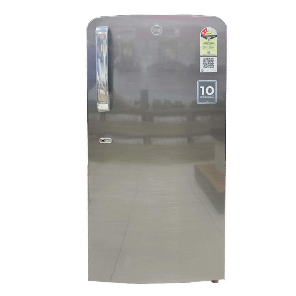 BPL 187 L 2 Star Direct Cool Single Door Refrigerator (BRD-F210EBPBGS,Inox Grey)