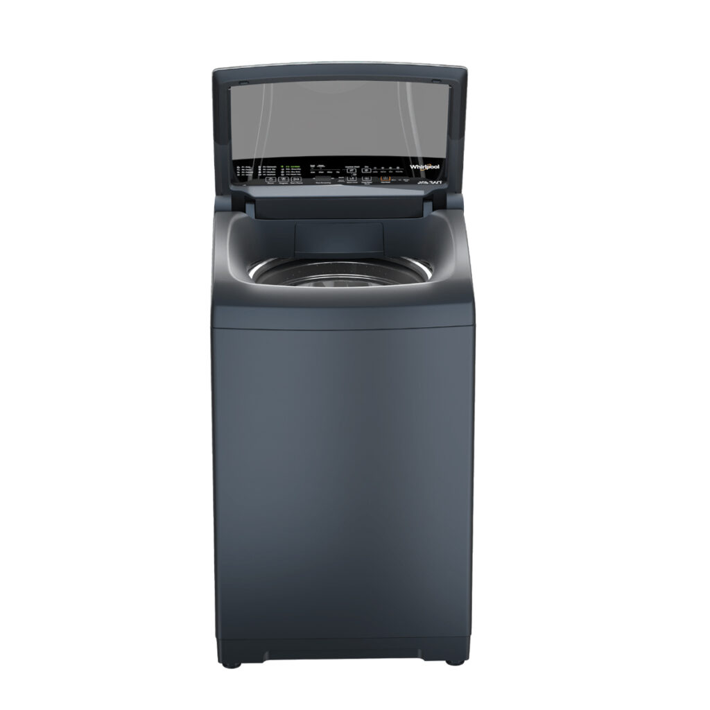 Whirlpool 9kg 5 Star Fully Automatic Top Load Washing Machine with In-Built Heater (360BWPROH9.0, Midnight Grey)