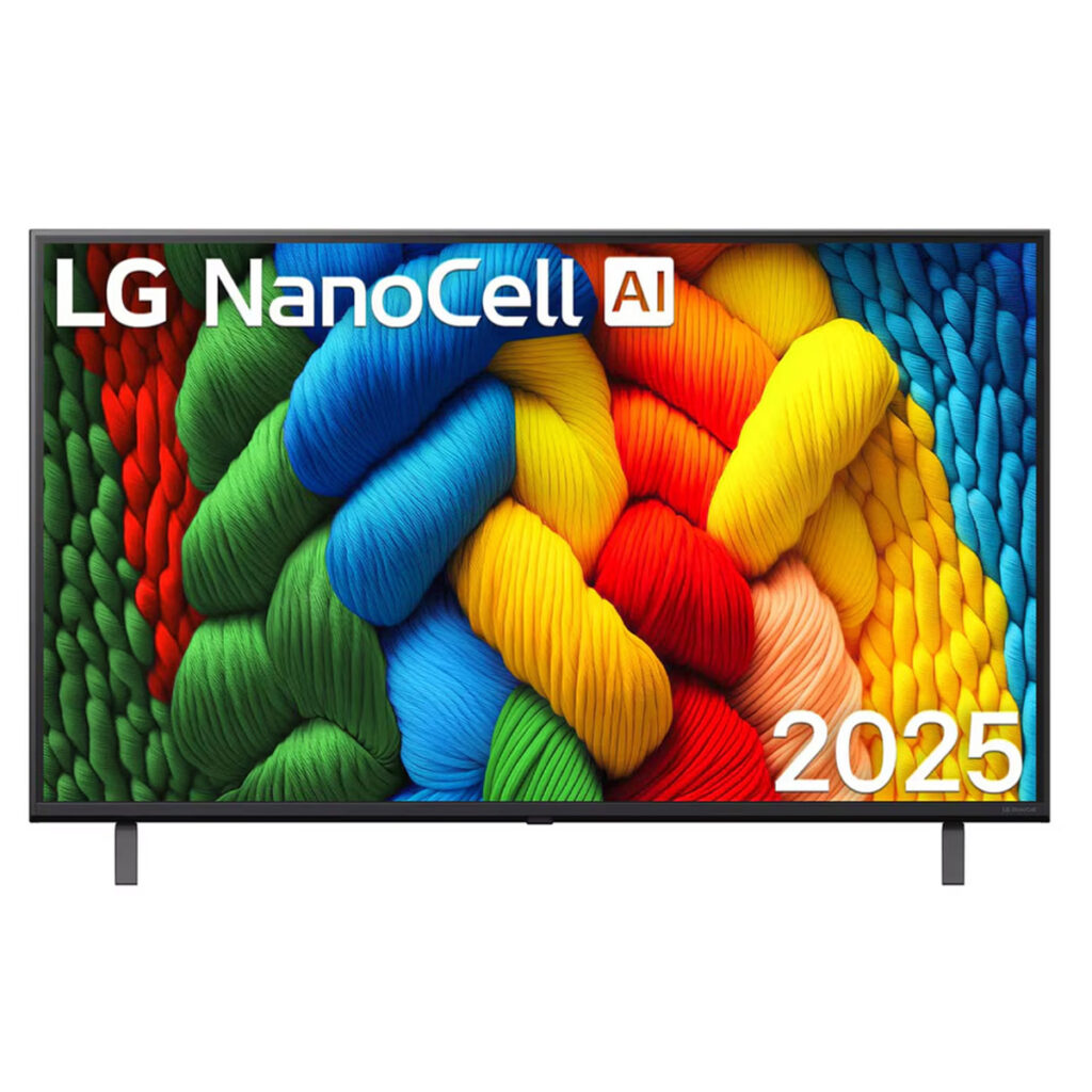 LG 108cm (43 Inch) 4K UHD NANO Smart TV with α7 AI Processor 4K Gen8, Dolby Atmos (43NANO83A6A)