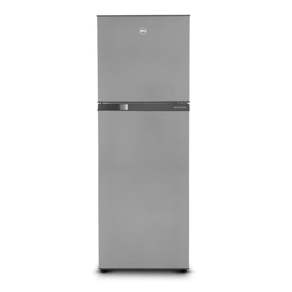 BPL 233L 2 Star Double Door Frost Free Inverter Refrigerator (BRFI250RBVIST, Silver)