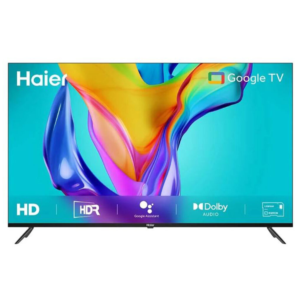 Haier 80cm (32 Inch) HD Ready K82 Series Smart Google LED TV, Dolby Audio (H32K82FX)