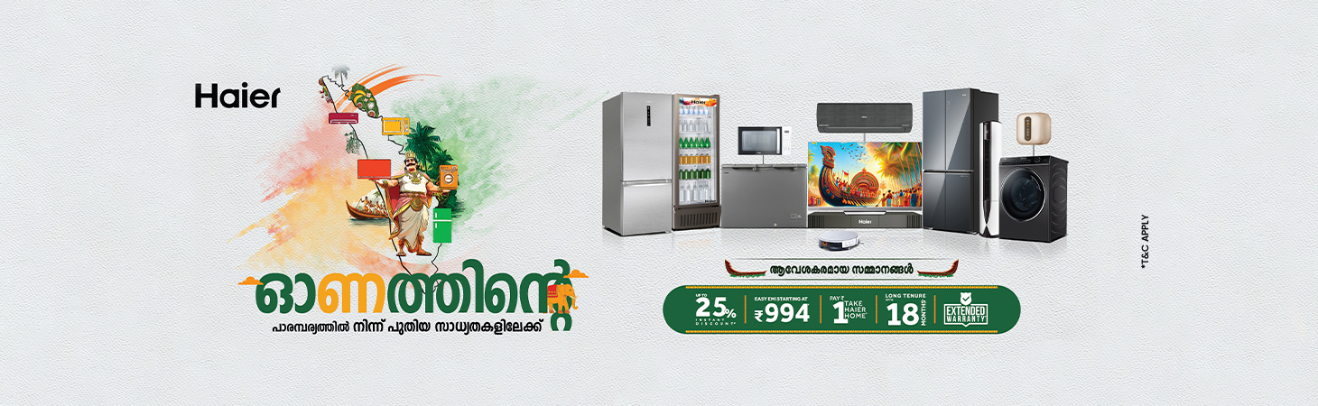 Haier onam offers