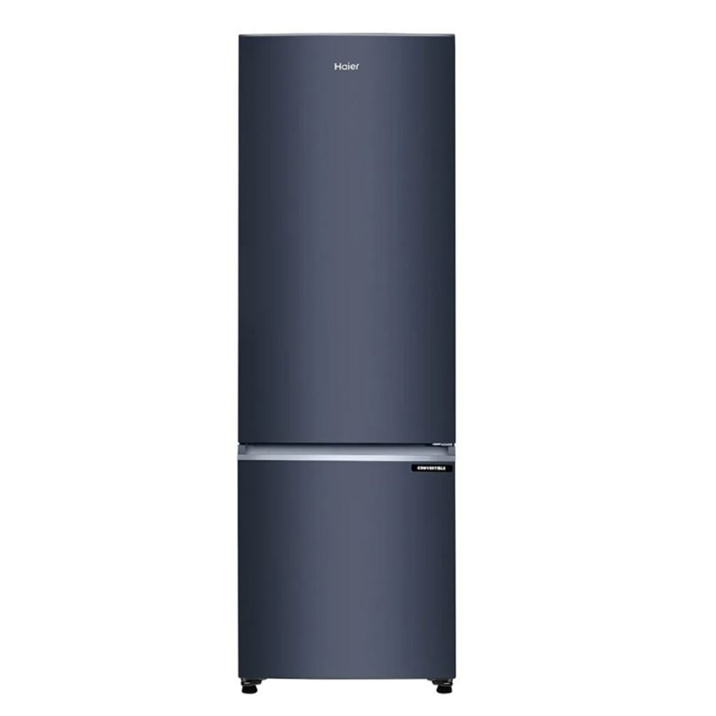 Haier 265 L 2 Star Frost Free Bottom Mount Refrigerator (HRB-3152IBGK-P,Graphite Black)