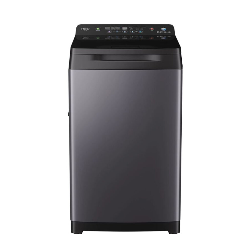 Haier 8 Kg 5 Star Fully Automatic TopLoad Washing Machine (HWM80-H688BK, Black)