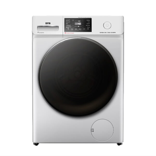 IFB 7 kg 5 Star Fully Automatic Front Load Washing Machine with WiFi and Voice Enabled (Serena SXN 7012 CMS, Rich Silver)
