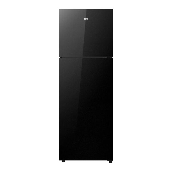 IFB 243 L 2 Star Frost Free Double Door Refrigerator with Surround Cool (IFBFF-2902IKGT, Black Glass Finish)