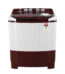LG 8Kg 5 Star Semi Automatic Washing Machine, Roller Jet Pulsator + Soak (P8035SRAZA, Burgundy)