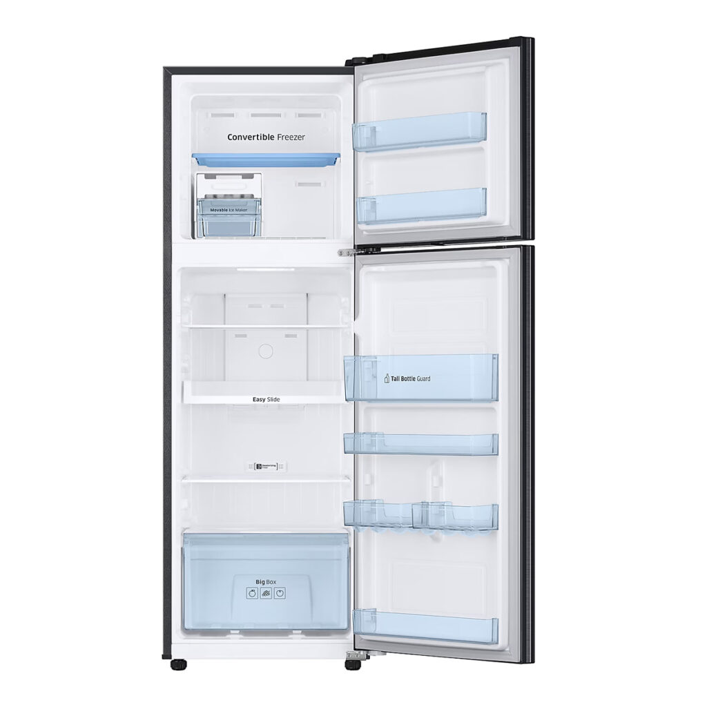 Samsung 256 L 2 Star Convertible Frost Free Double Door Refrigerator (RT30C3732BX,Real Stainless)
