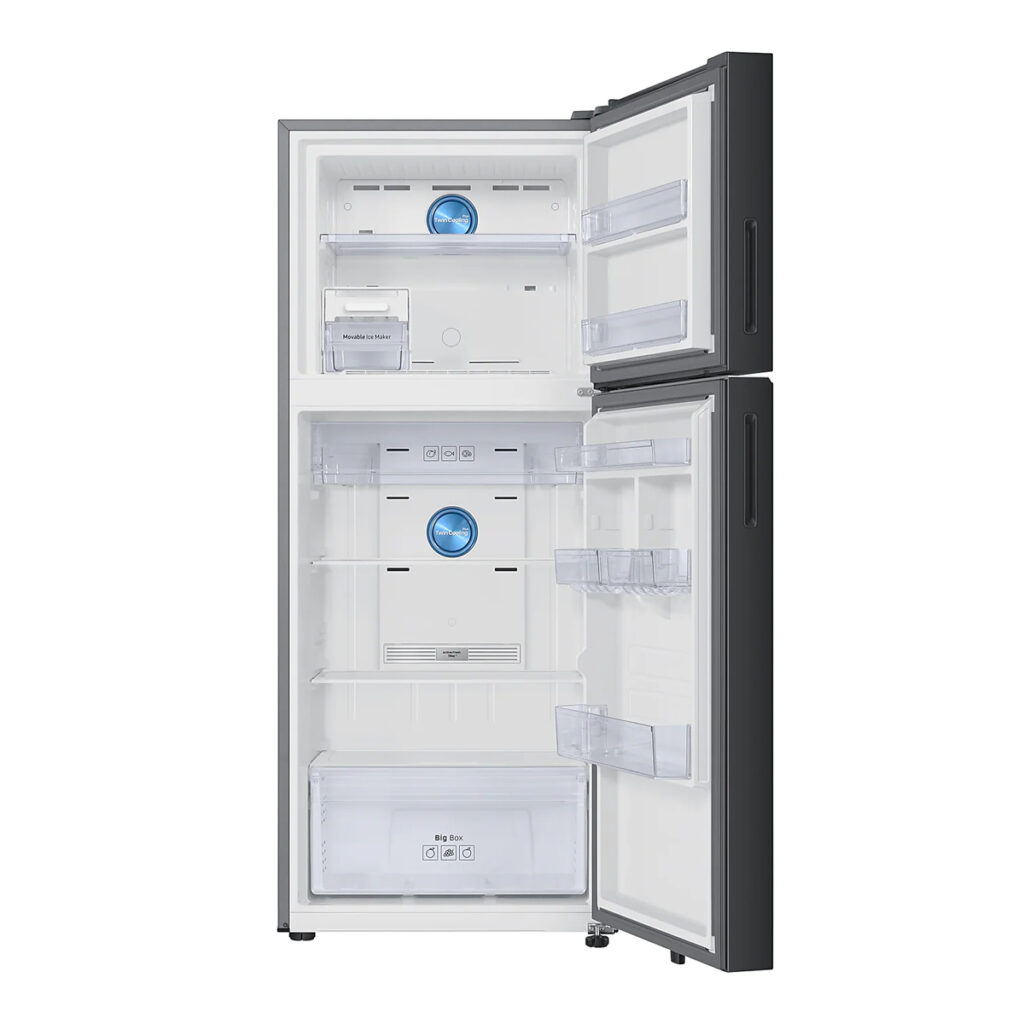 Samsung 396 L 2 Star Convertible Frost Free Double Door Refrigerator with Wi-fi (RT41DB6A4B22,Black )