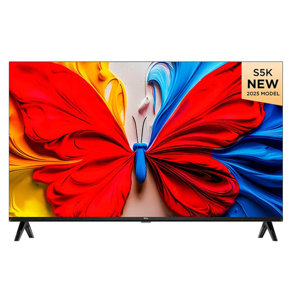 TCL 108cm (43 Inch) Full HD QLED Google LED TV (43S5K, Black)