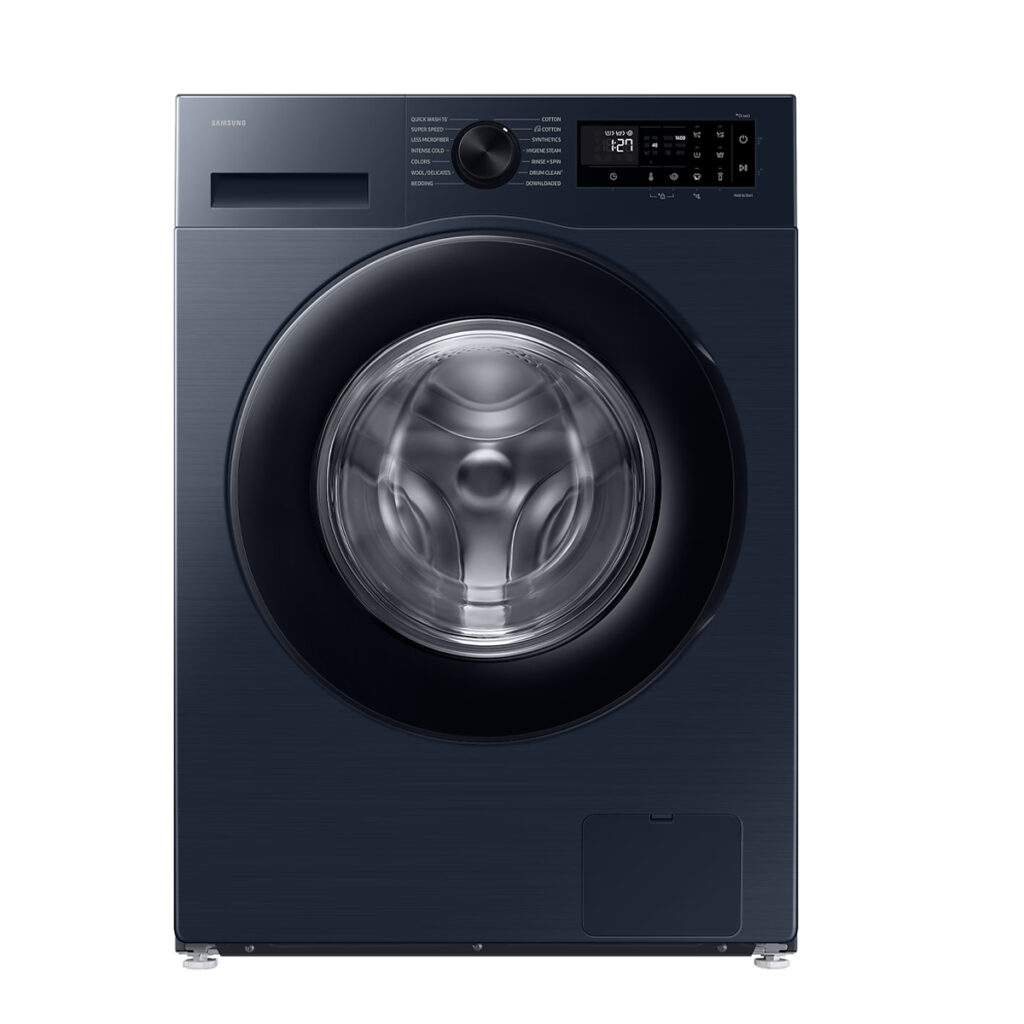 Samsung 12.0 kg 5 Star Fully Automatic Front Load Washing Machine with SmartThings AI & Energy Mode (WW12DG5B24ASTL, Navy)