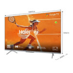 Haier 127cm (50 Inch) 4K Ultra HD Smart Google TV With Hands Free voice Control (50P7GT-P)