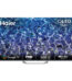 Haier 80cm (32 Inch) QLED Full HD Smart Google TV, Dolby Audio (H32S80FFX, Grey)