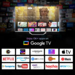 Haier 80cm (32 Inch) QLED Full HD Smart Google TV, Dolby Audio (H32S80FFX, Grey)