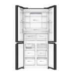 Haier 520L 3 Star Lumiere 4-Door Side by Side Convertible French Door Refrigerator Wi-Fi (HRB-600MGU1, Mirror Glass)