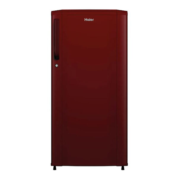 Haier 165 L 1 Star Direct Cool Single Door Refrigerator (HRD-1851BBR-P, Red Mono)