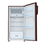 Haier 165 L 1 Star Direct Cool Single Door Refrigerator (HRD-1851BBR-P, Red Mono)