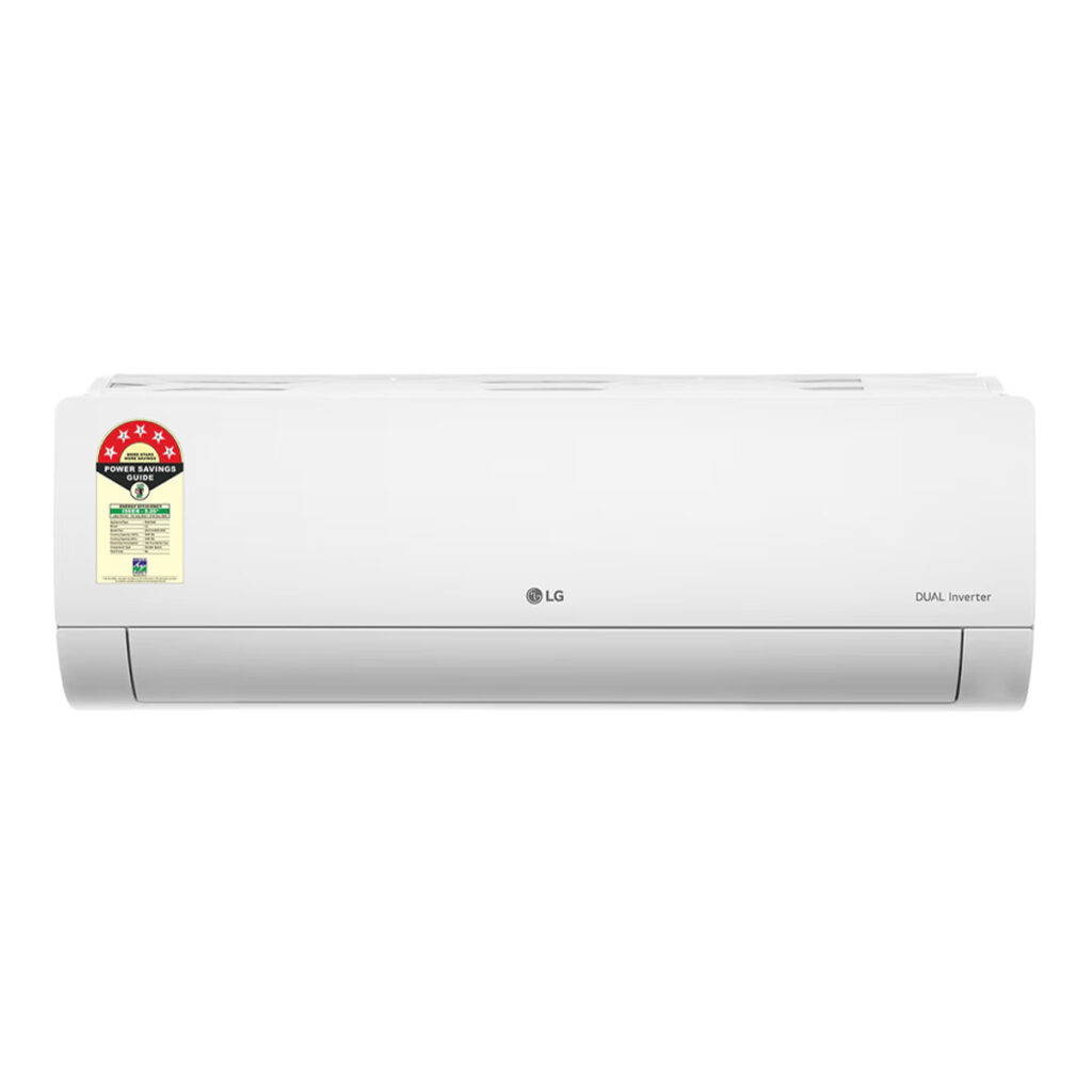 LG 1Ton 5Star AI Convertible 6-in-1 Cooling Inverter AC, Auto Clean, Diet Mode+, 100% Copper Tubes (US-Q14ENZE)