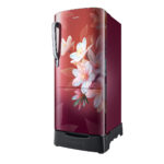 Samsung 183L 3Star Stylish Grandé Design Direct Cool Single Door Refrigerator (RR20F1823WR, Wild Lily Red) - Image 2