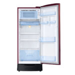 Samsung 183L 3Star Stylish Grandé Design Direct Cool Single Door Refrigerator (RR20F1823WR, Wild Lily Red)
