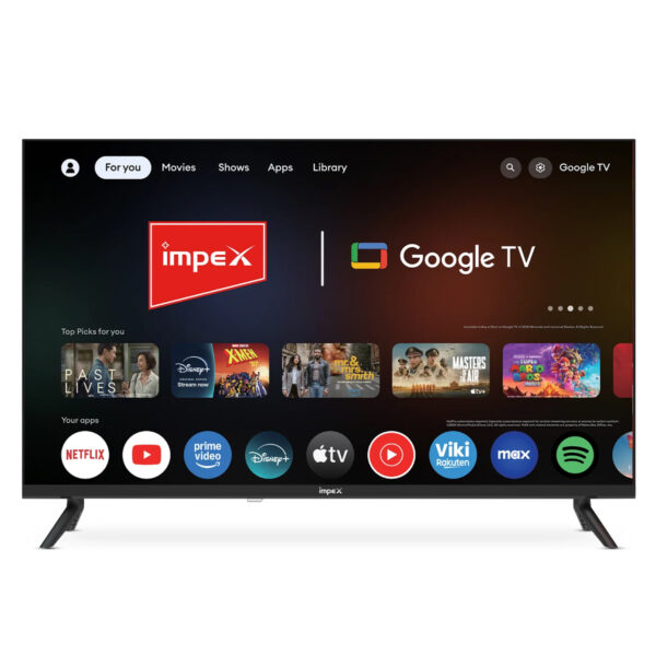 IMPEX 32 Inch HD QLED Google Smart TV (evoQ 32S2QLF3)