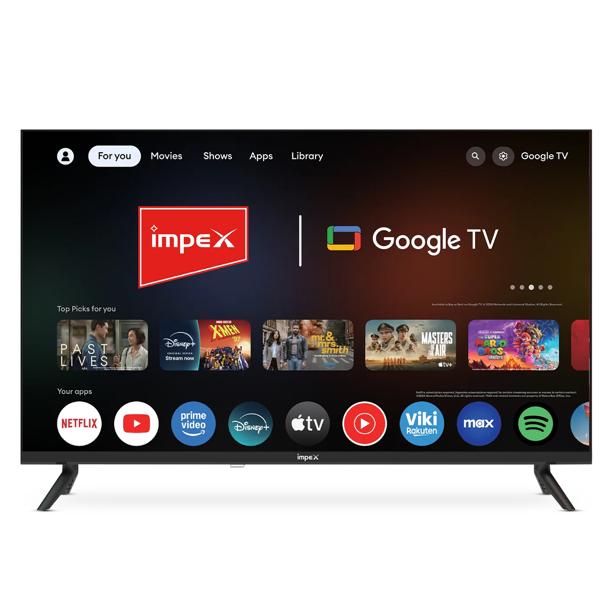 IMPEX--evoQ-32S2QLF3-(01) IMPEX 32 Inch HD QLED Google Smart TV (evoQ 32S2QLF3)