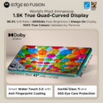 Motorola Edge 60 Fusion ( 8GB RAM,256 GB Storage ,Pantone Mykonos Blue)