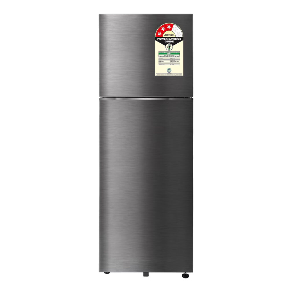 Samsung 467L 3 Star Bespoke AI Double Door Refrigerator (RT80F51C3KHL, Luxe Black)