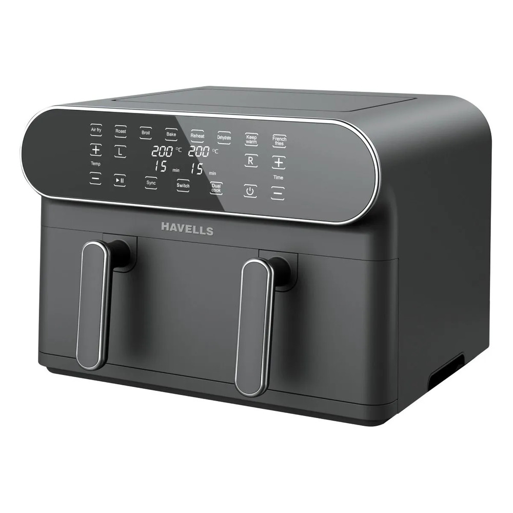 Havells 10.5L Prolife Delicia Air Fryer (Black)