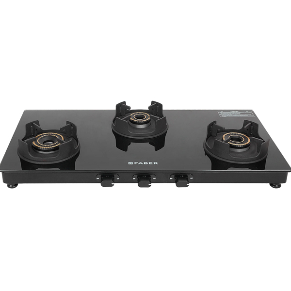 Faber 3 Burner Manual Ignition HOB COOKTOP (VIRAT HD 3BB BK)